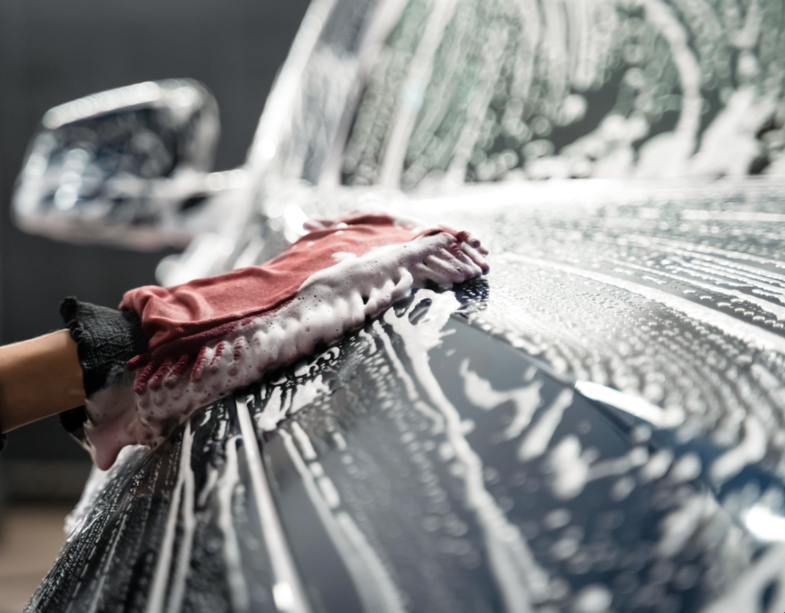 Exterior wash and seal